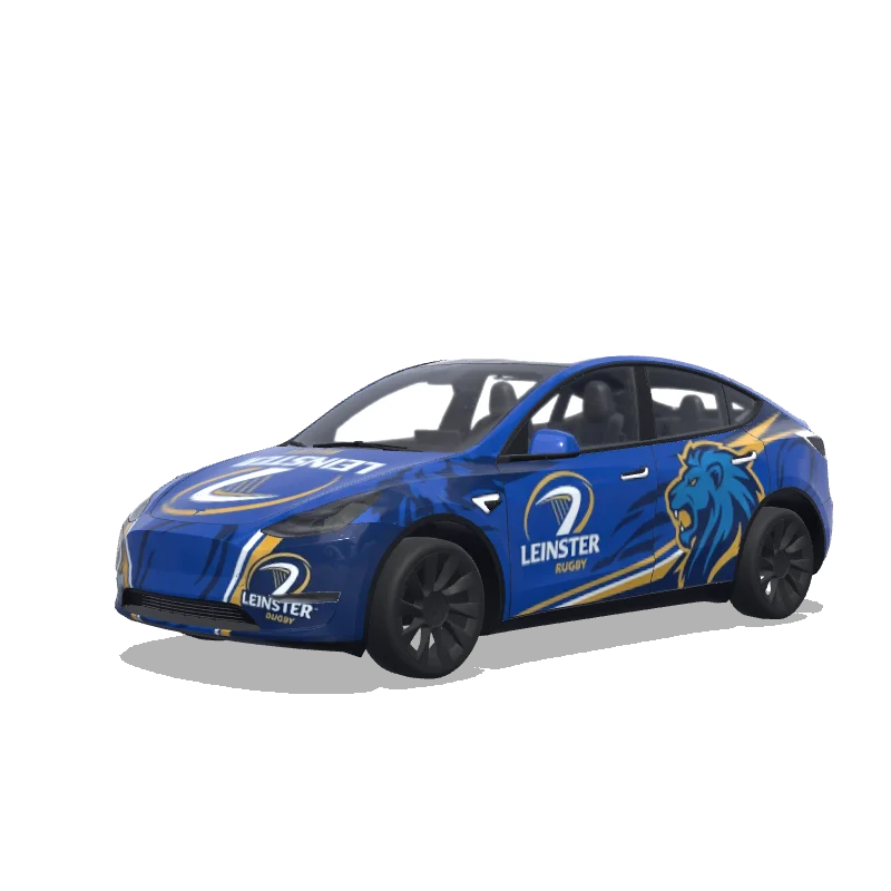 Tesla Model Y custom wrap design