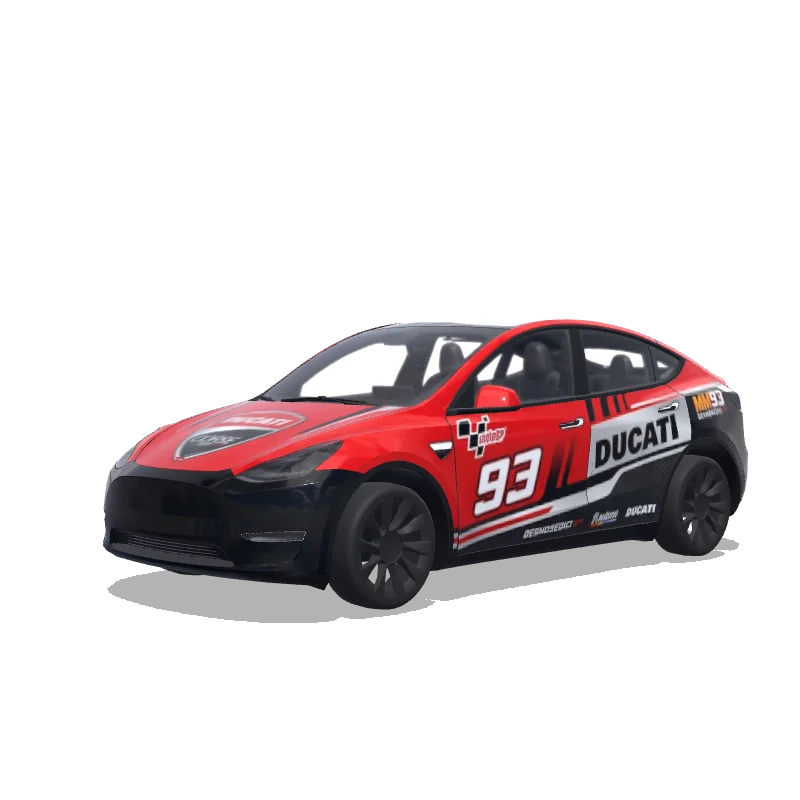 Tesla Model Y custom wrap design