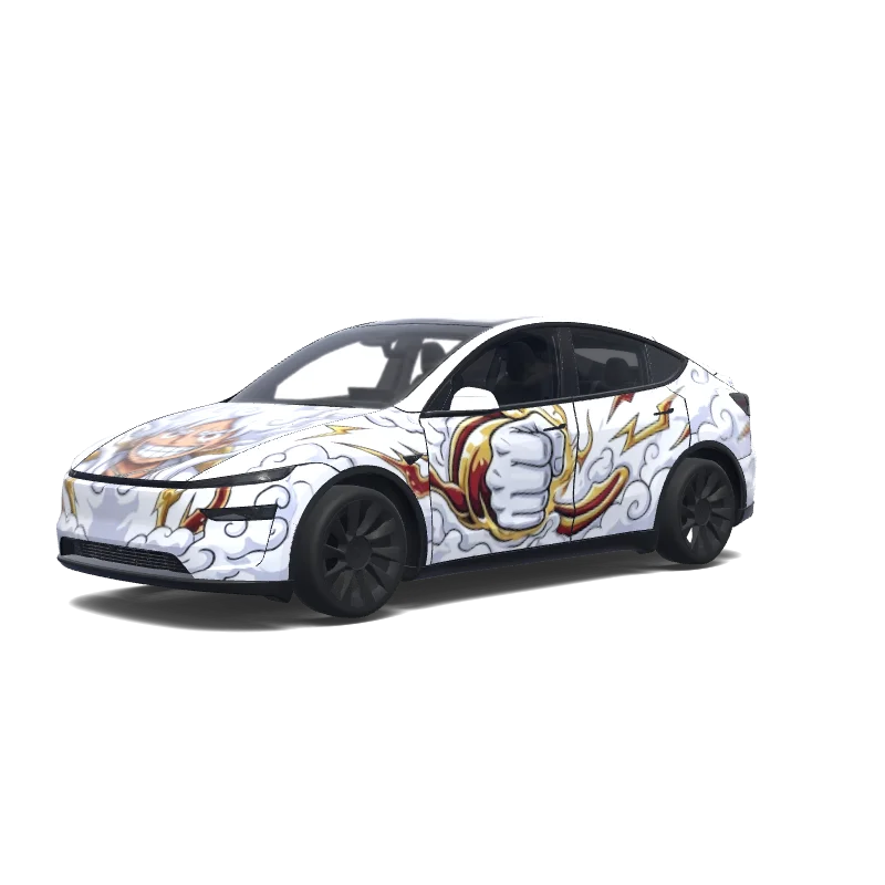 Tesla Model Y (2025+ Premium) custom wrap design