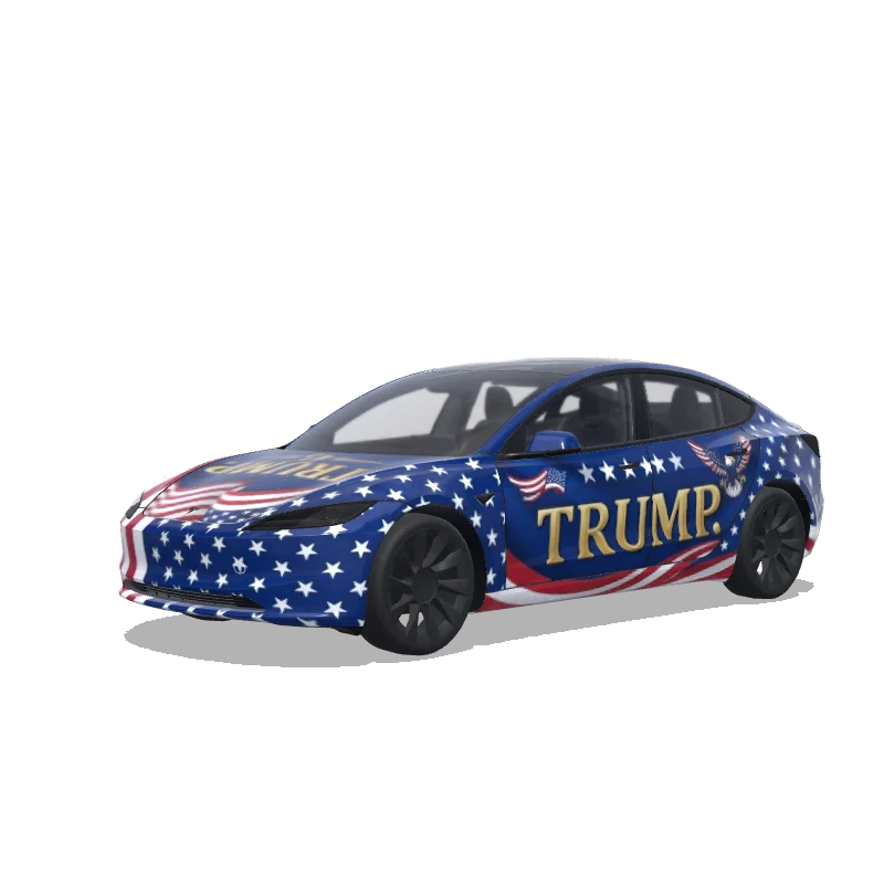 Tesla Model 3 (2024+ Standard/Premium) custom wrap design