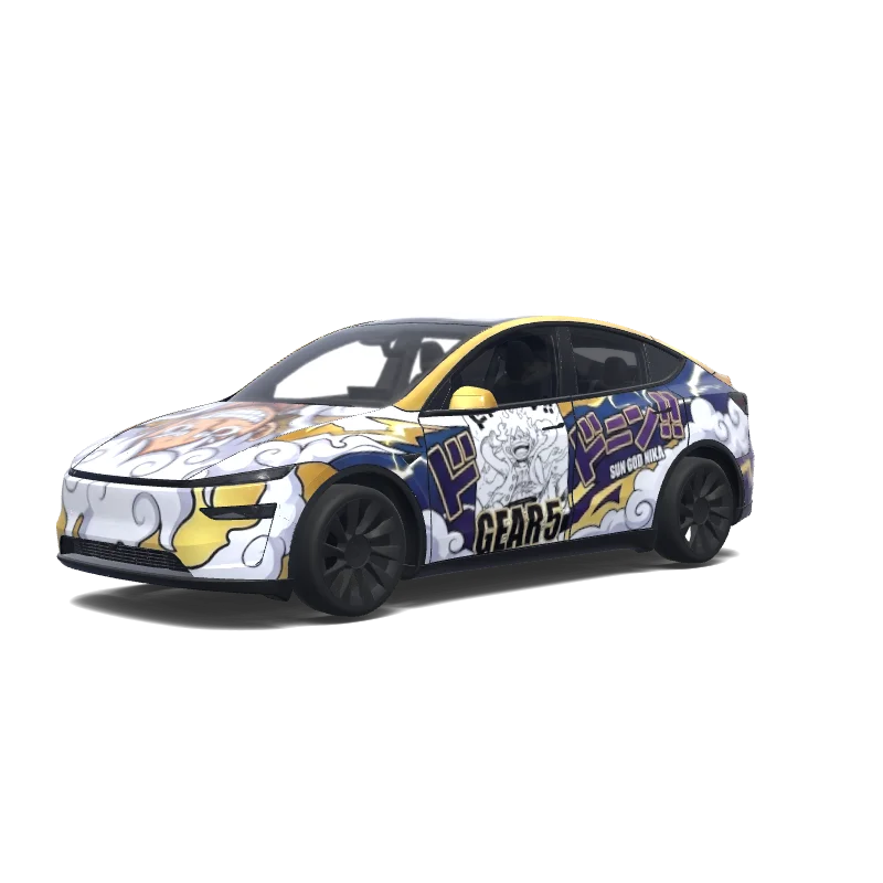 Tesla Model Y (2025+ Premium) custom wrap design