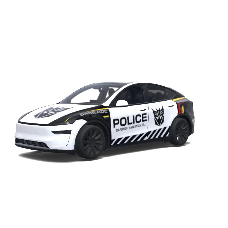 Tesla Model Y (2025+ Premium) custom wrap design