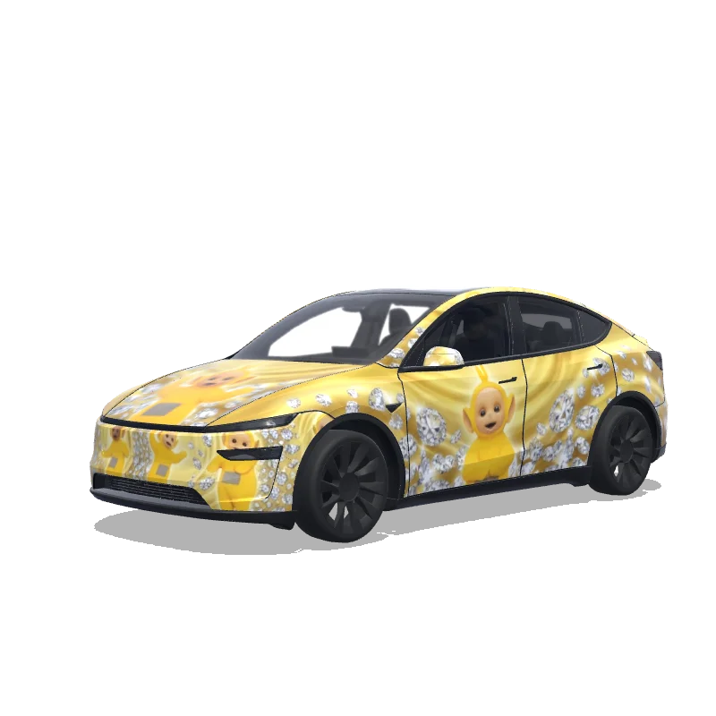 Tesla Model Y (2025+ Premium) custom wrap design