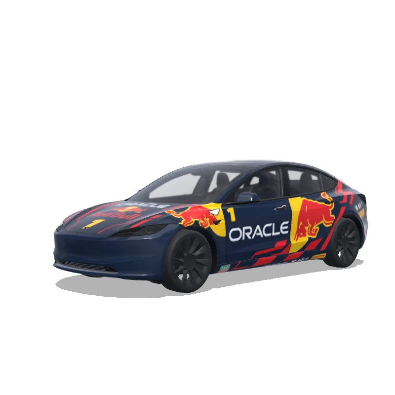Model 3 (2024+ Standard/Premium) Paint Shop wrap design