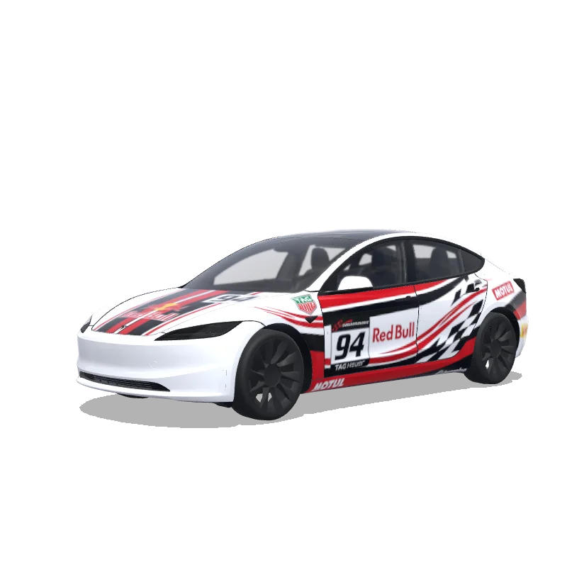 Tesla Model 3 (2024+ Standard/Premium) custom wrap design