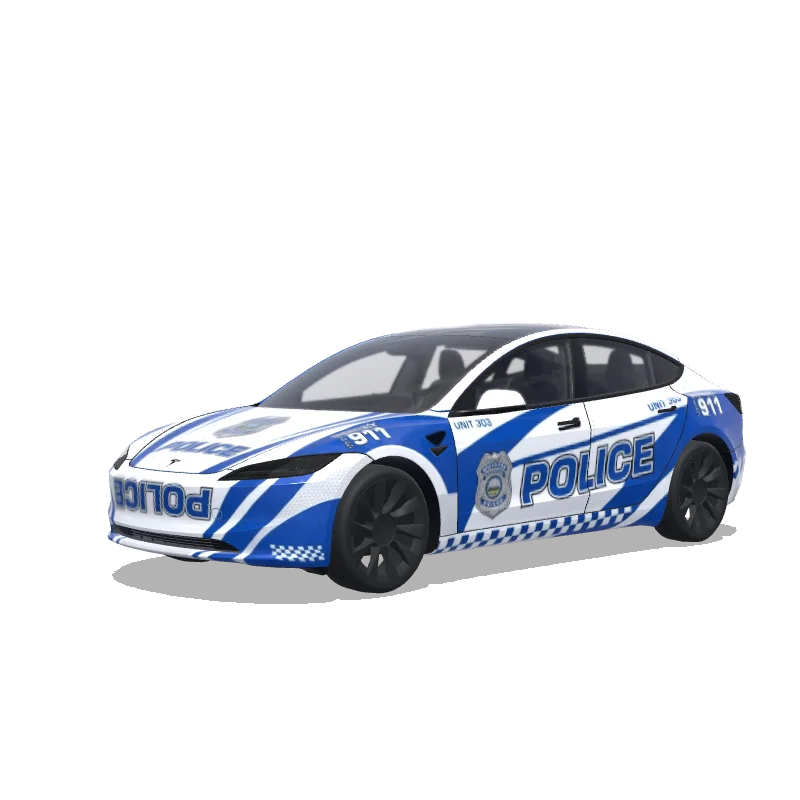 Tesla Model 3 (2024+ Standard/Premium) custom wrap design