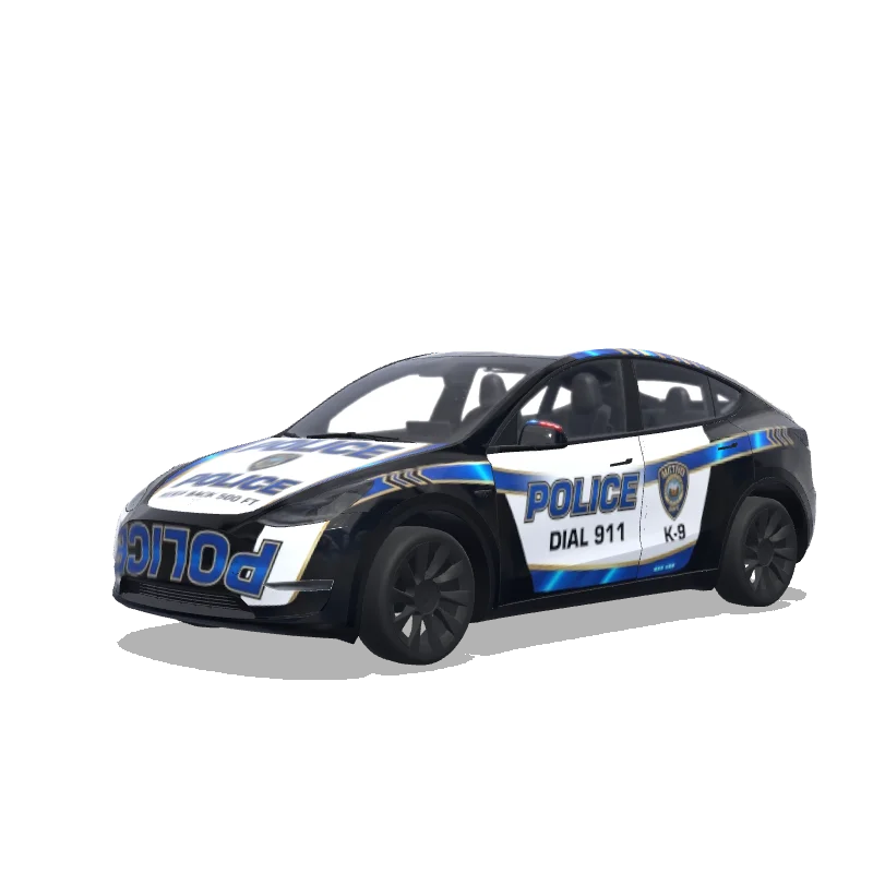 Tesla Model Y custom wrap design
