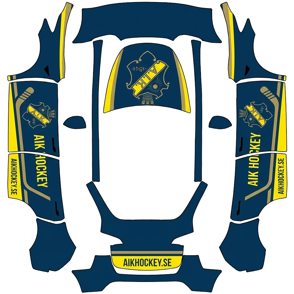 Model Y Wrap Design - flat wrap PNG for Model Y Paint Shop