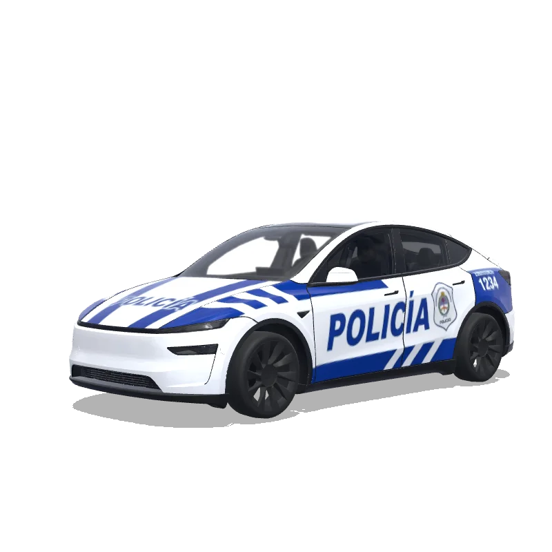 Tesla Model Y (2025+ Premium) tilpasset wrap-design
