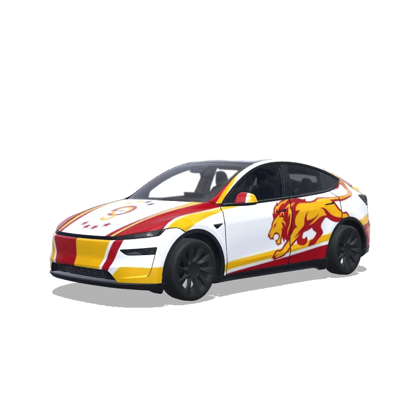 Tesla Model Y (2025+ Premium) custom wrap design
