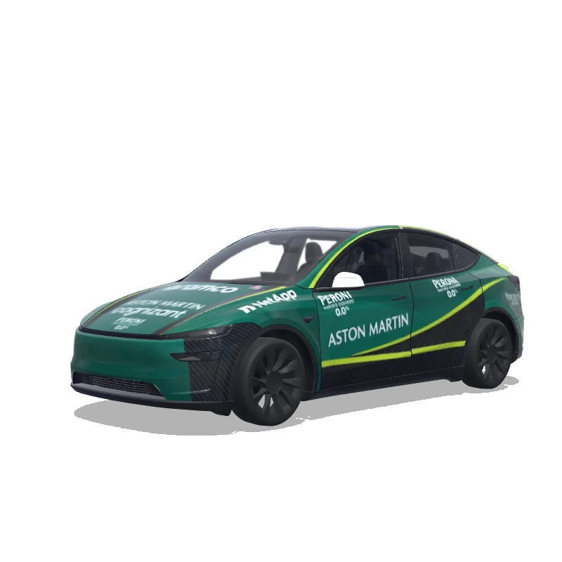 Tesla Model Y (2025+ Performance) anpassad wrap-design