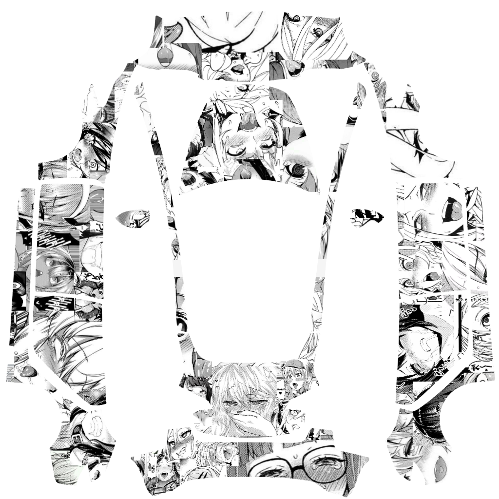 Anime Story SW - flat wrap PNG for Model 3 Paint Shop