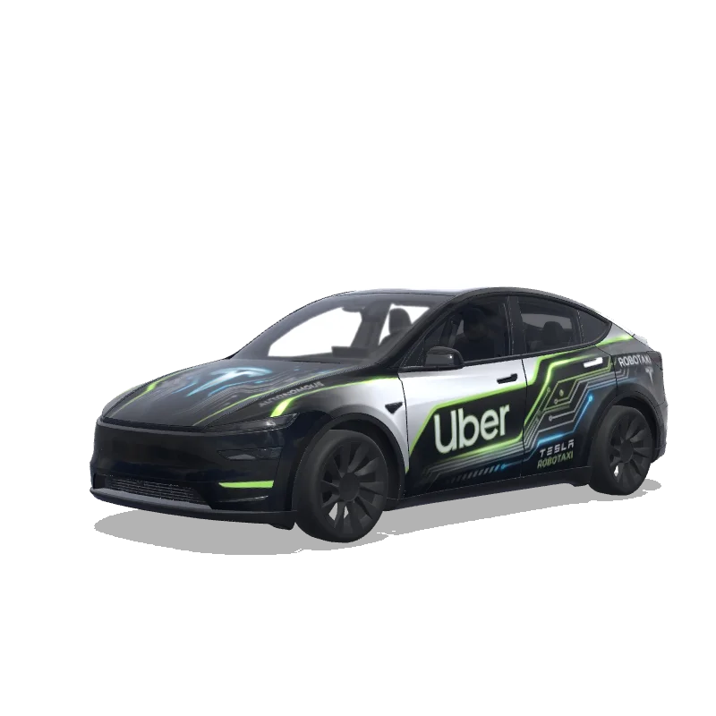 Tesla Model Y (2025+ Premium) custom wrap design