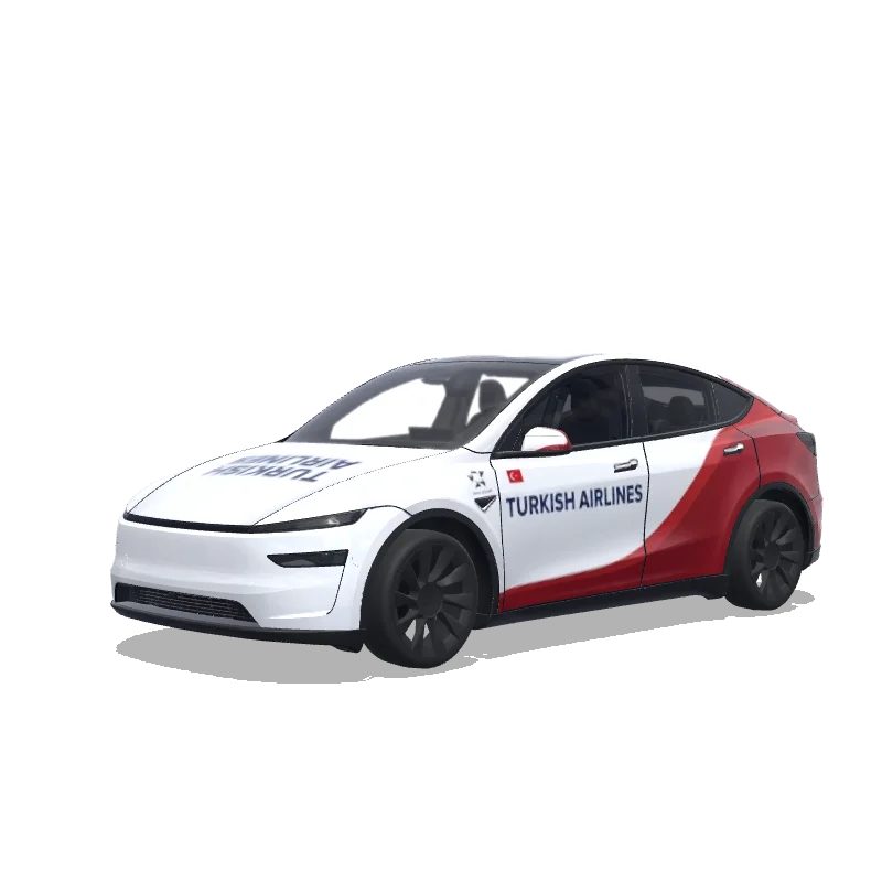 Tesla Model Y (2025+ Premium) custom wrap design