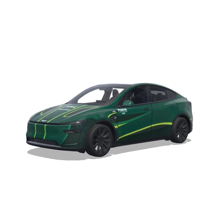 Tesla Model Y (2025+ Premium) custom wrap design