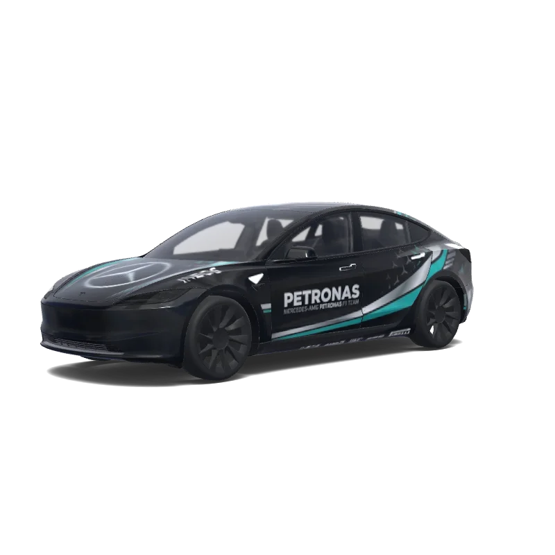 Tesla Model 3 (2024+ Standard/Premium) anpassad wrap-design