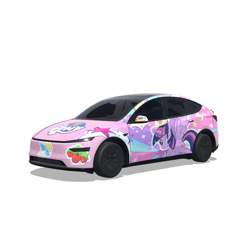 小马宝莉 - Tesla Model Y L wrap