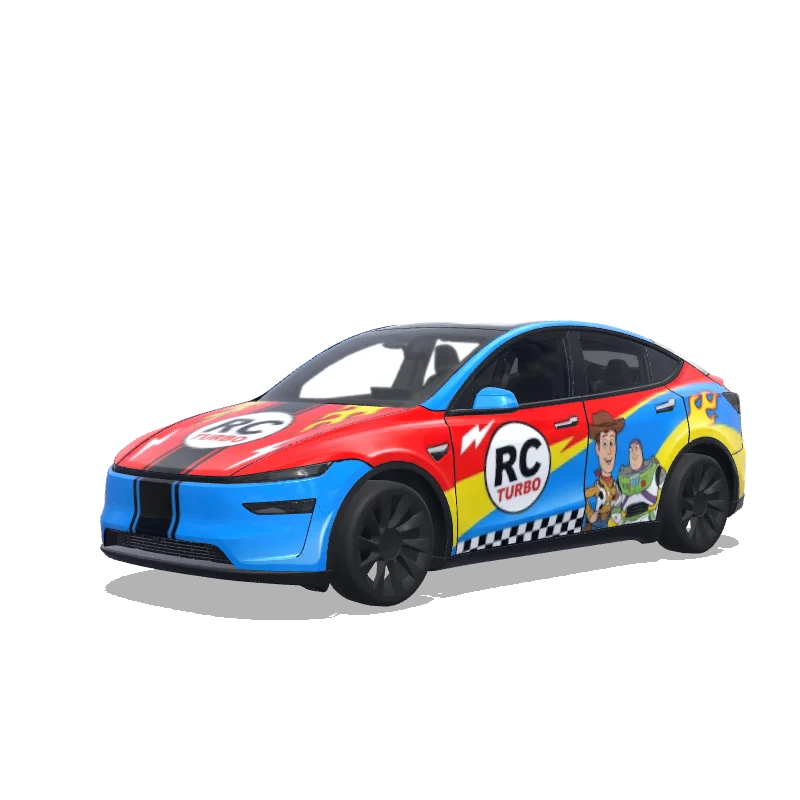 Tesla Model Y (2025+ Premium) custom wrap design