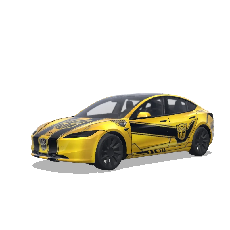 Bumblebee - Tesla Model 3 (2024+ Standard/Premium) wrap