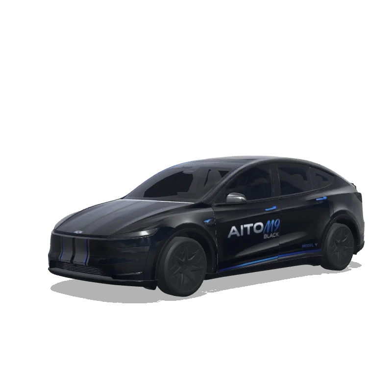 Tesla Model Y L custom wrap design