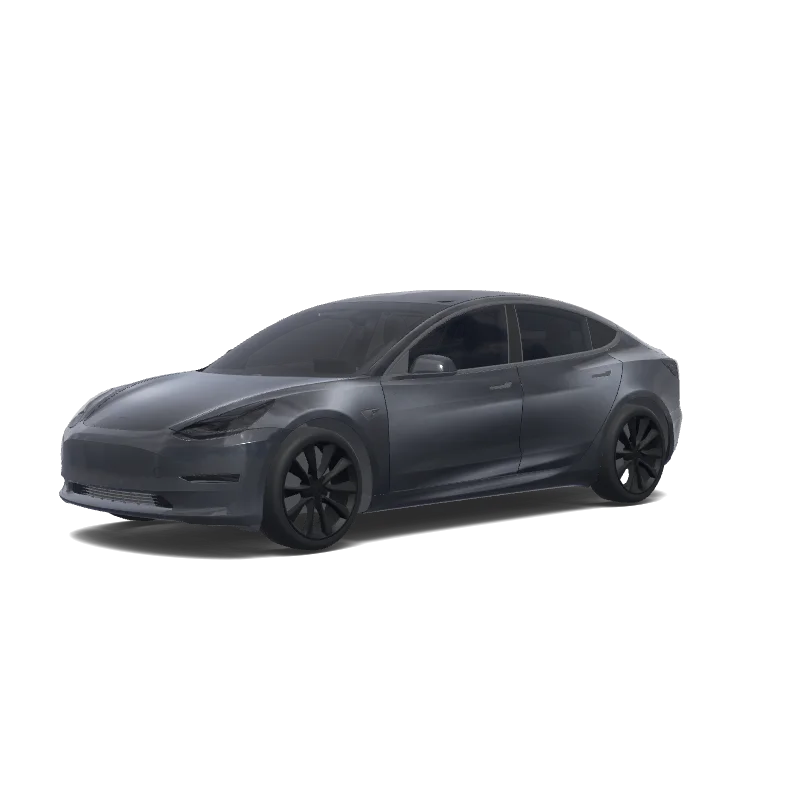Tesla Model 3 anpassad wrap-design