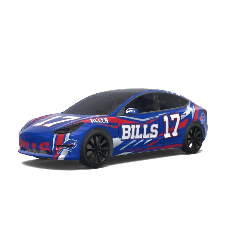 Tesla Model 3 custom wrap design