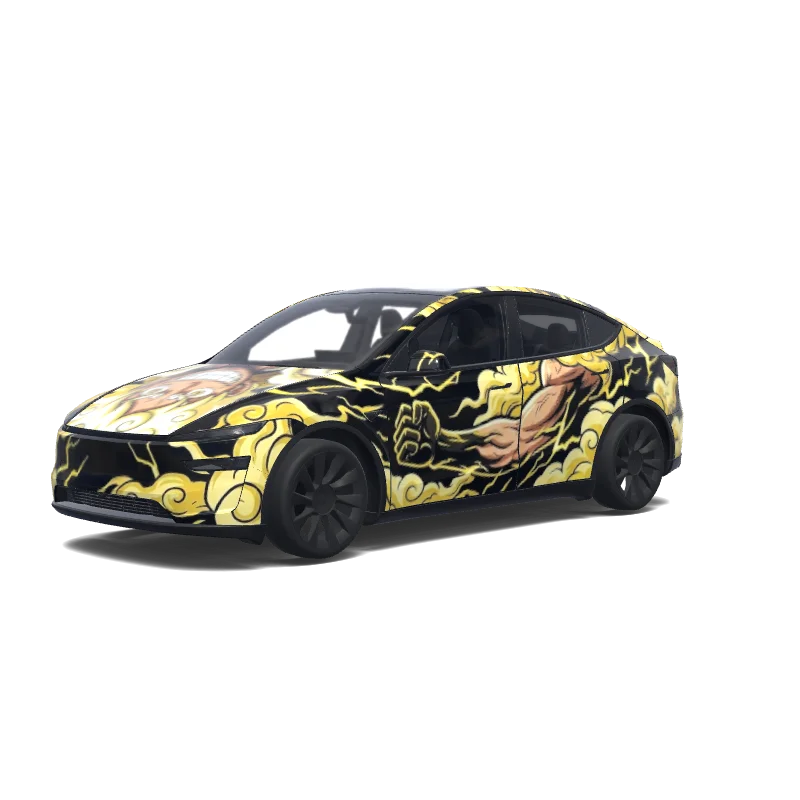 Tesla Model Y (2025+ Premium) custom wrap design