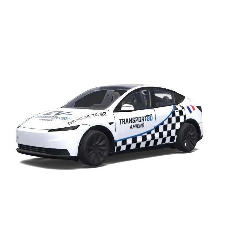 Tesla Model Y (2025+ Standard) custom wrap design