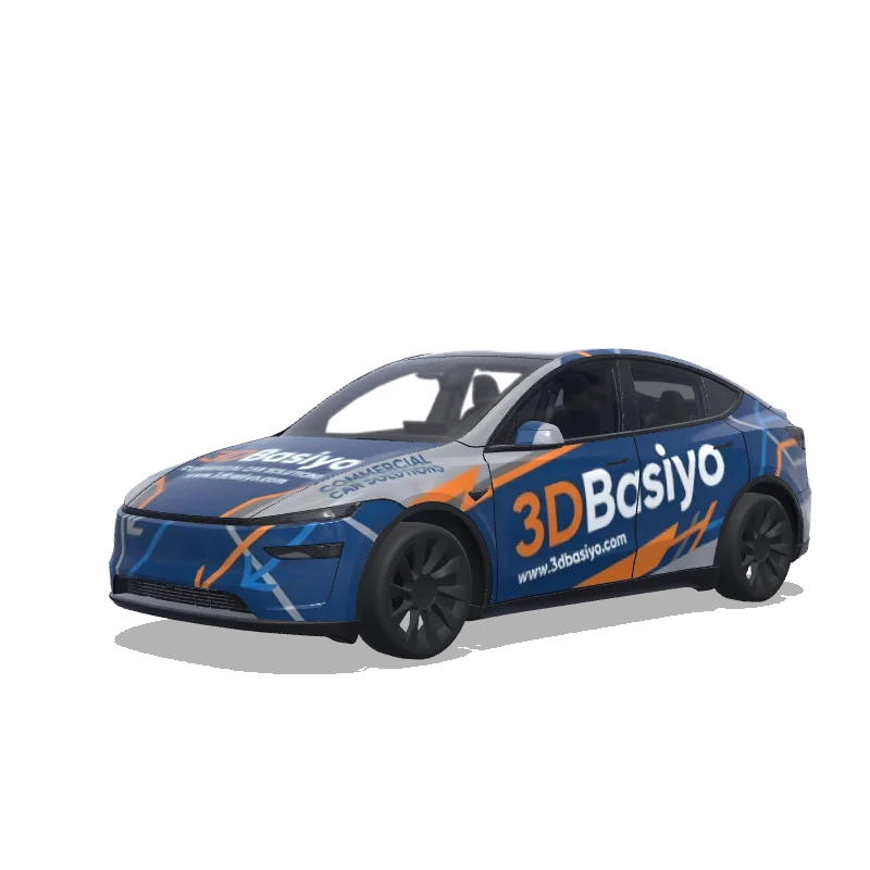 Tesla Model Y (2025+ Premium) custom wrap design
