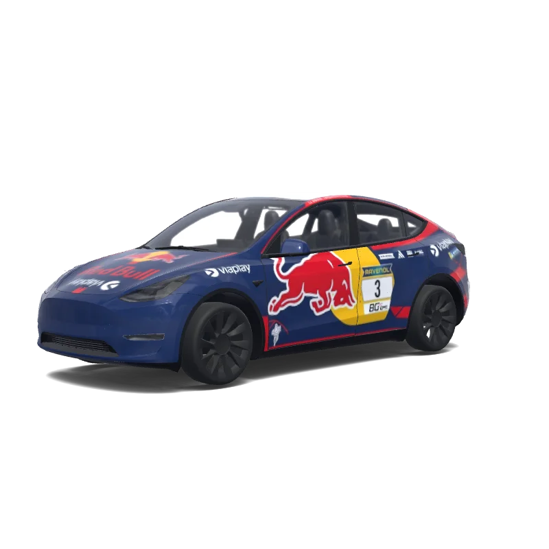 Tesla Model Y custom wrap design