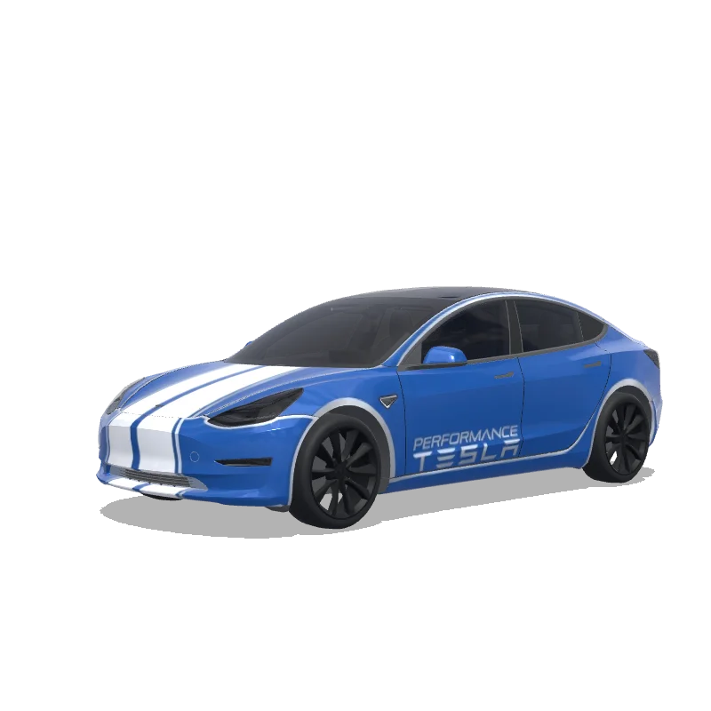 Tesla Model 3 custom wrap design