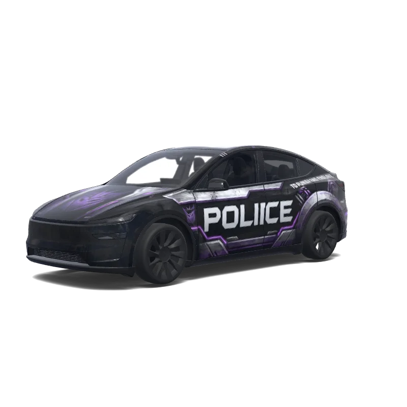 Tesla Model Y (2025+ Premium) custom wrap design