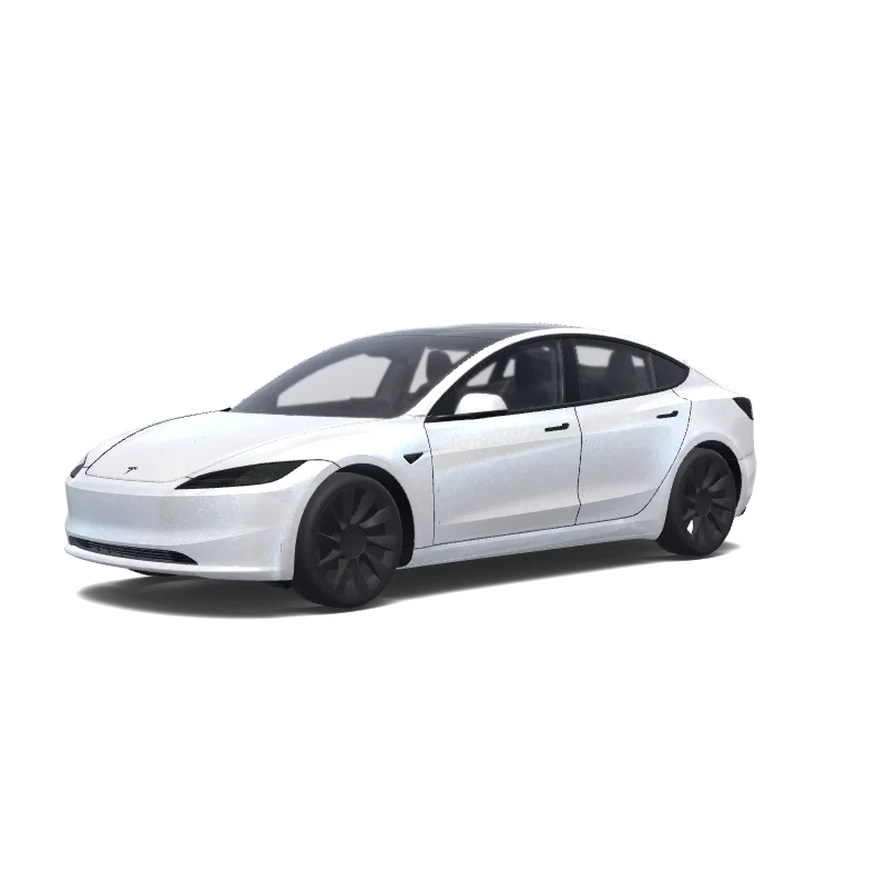 Tesla Model 3 (2024+ Standard/Premium) anpassad wrap-design