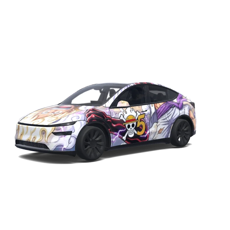 Tesla Model Y (2025+ Premium) custom wrap design