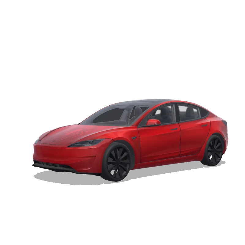 Tesla Model 3 (2024+ Performance) custom wrap design