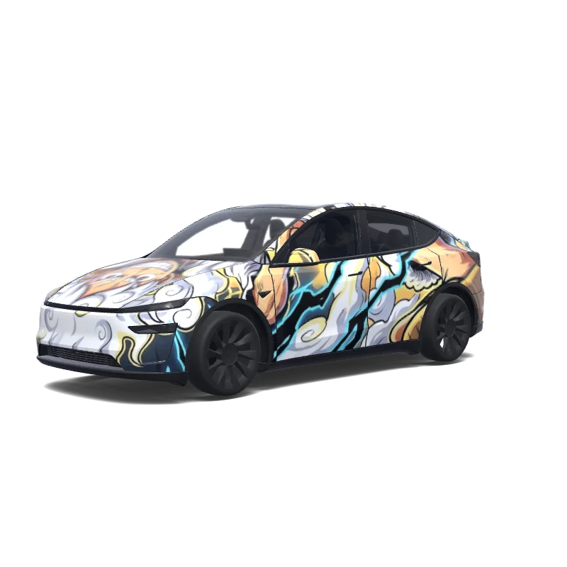 Tesla Model Y (2025+ Premium) 自定义涂装设计