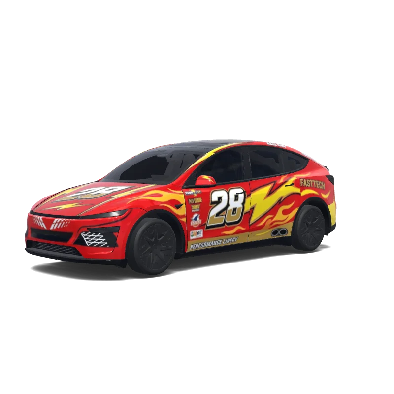 lightning-legend - Tesla Model Y L wrap