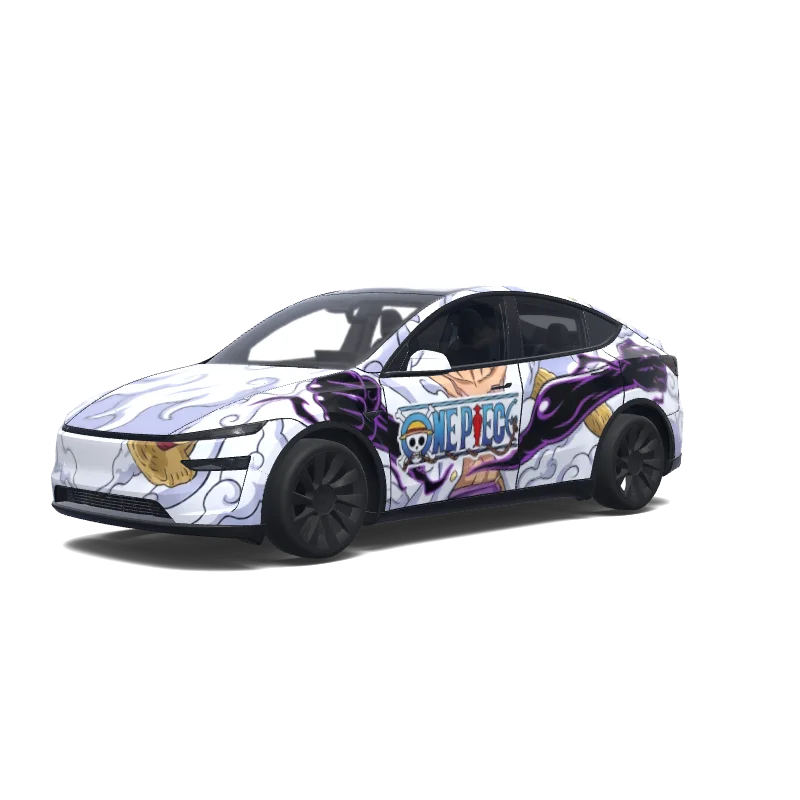 Tesla Model Y (2025+ Premium) custom wrap design