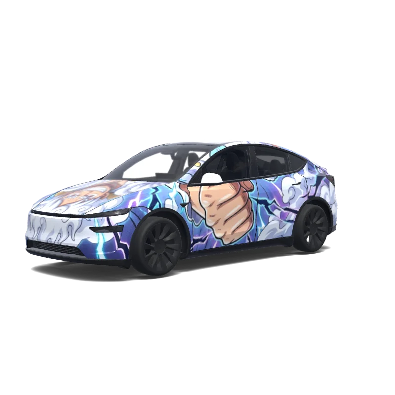 Tesla Model Y (2025+ Premium) custom wrap design