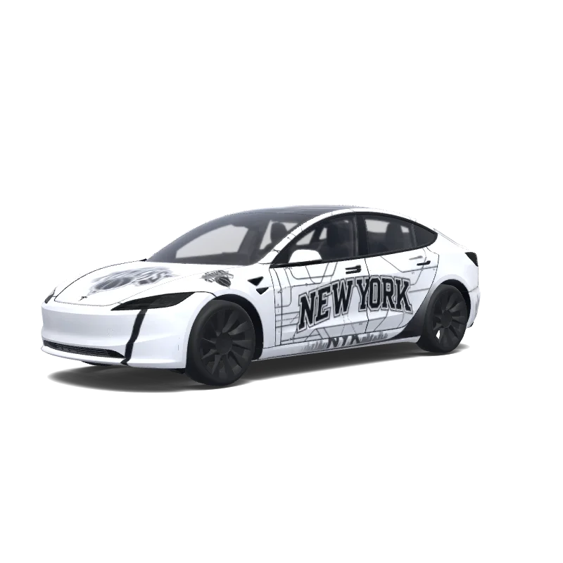 Model 3 (2024+) Standard & Premium Design - Tesla Model 3 (2024+ Standard/Premium) wrap