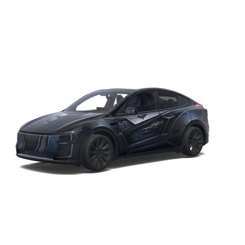 Tesla Model Y (2025+ Premium) tilpasset wrap-design