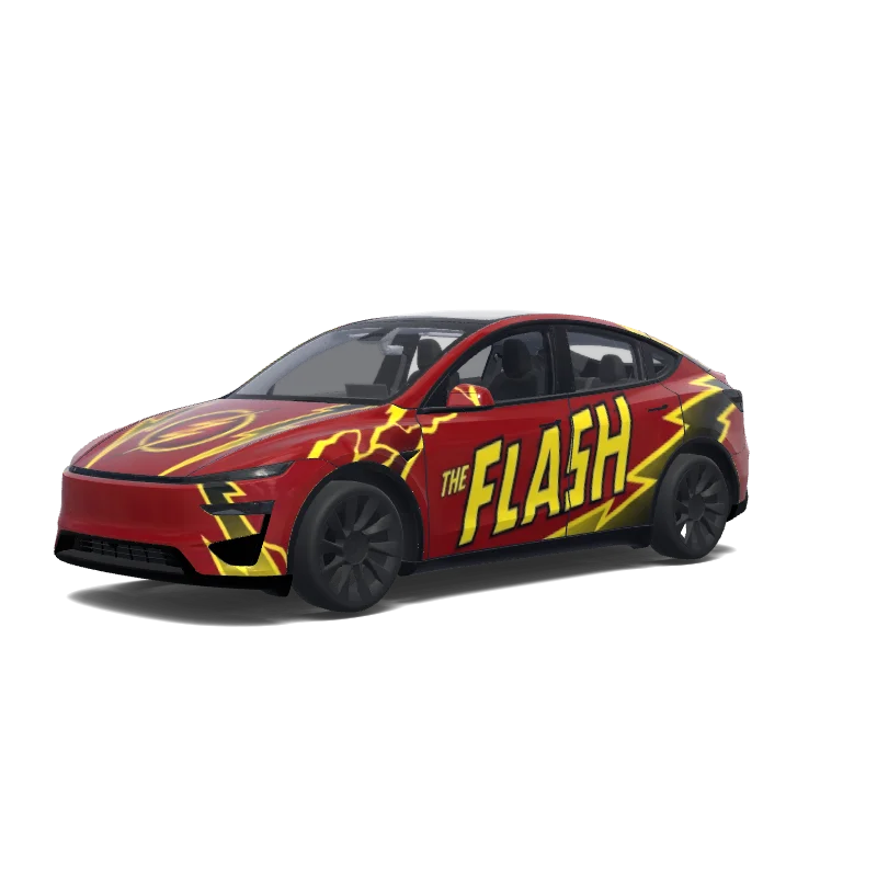 Tesla Model Y (2025+ Performance) custom wrap design