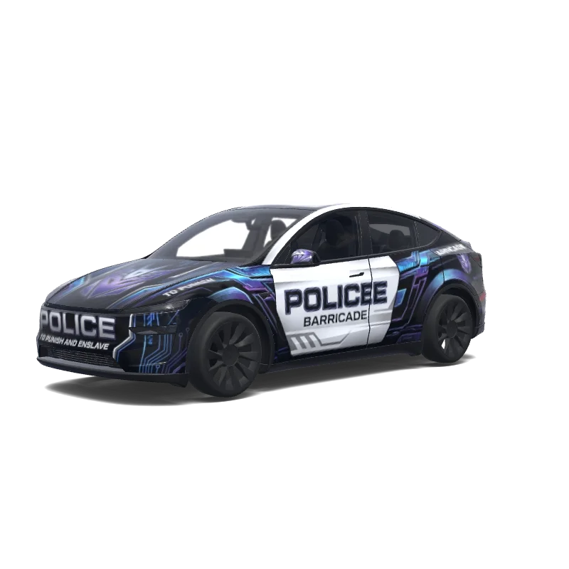Tesla Model Y (2025+ Premium) custom wrap design
