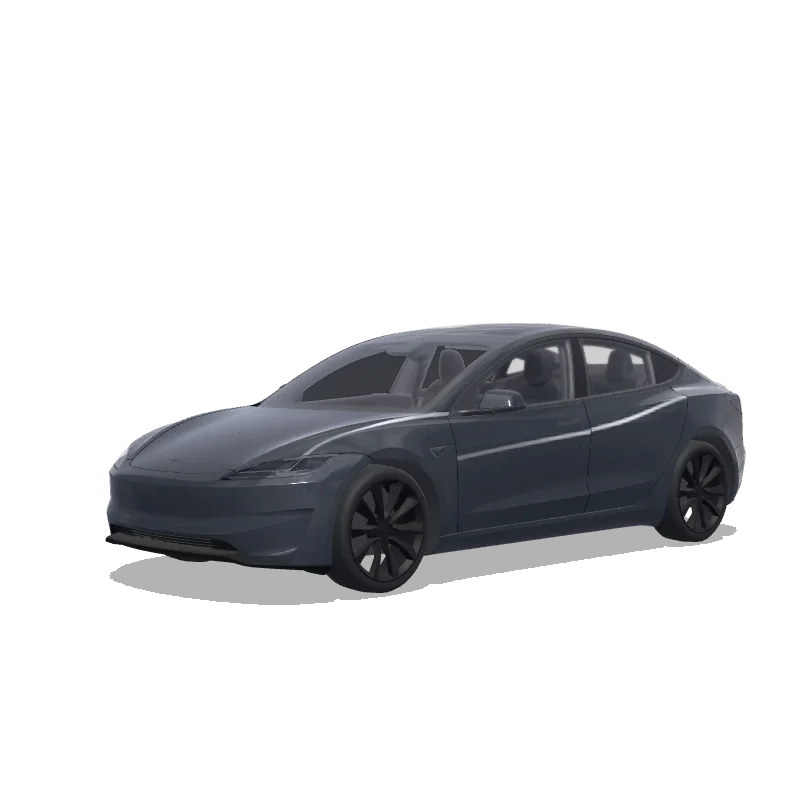 Tesla Model 3 (2024+ Performance) custom wrap design