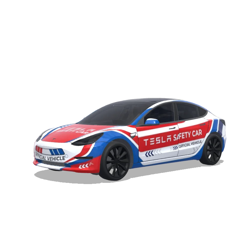 Diseño de wrap personalizado para Tesla Model 3