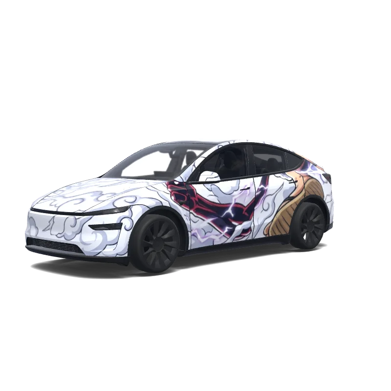 Tesla Model Y (2025+ Premium) custom wrap design