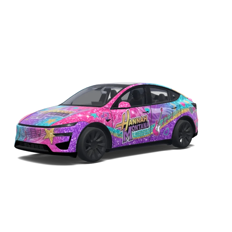 Tesla Model Y (2025+ Performance) custom wrap design