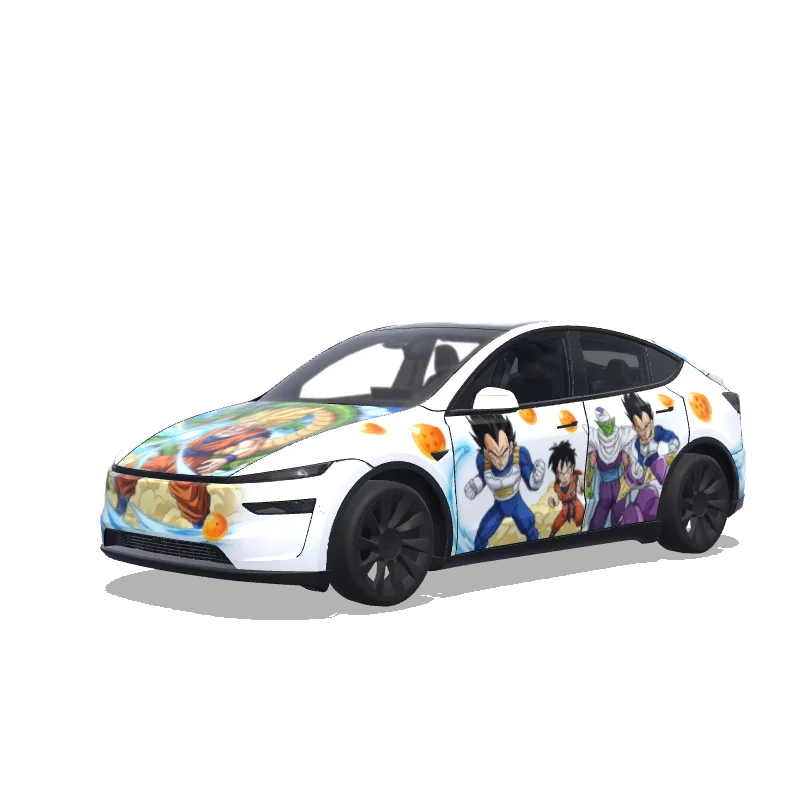 Tesla Model Y (2025+ Premium) custom wrap design