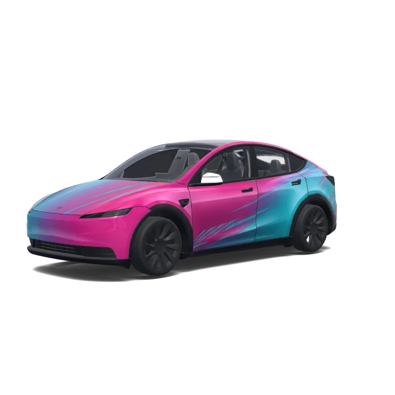 Tesla Model Y (2025+ Standard) custom wrap design