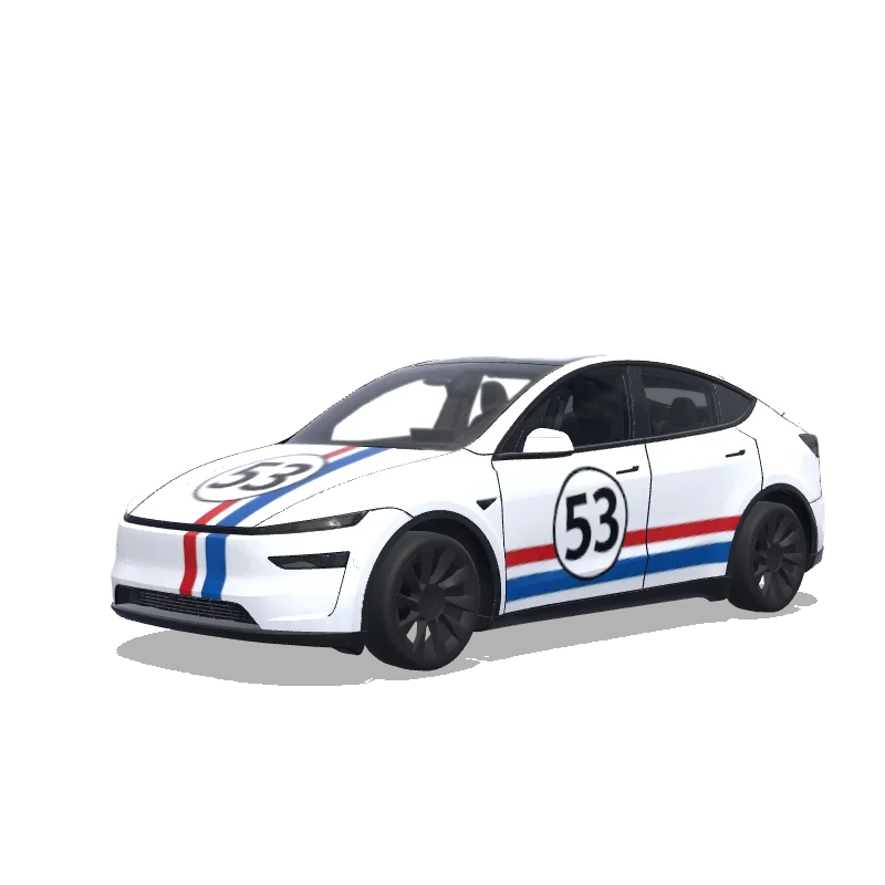 Tesla Model Y (2025+ Premium) 自定义涂装设计